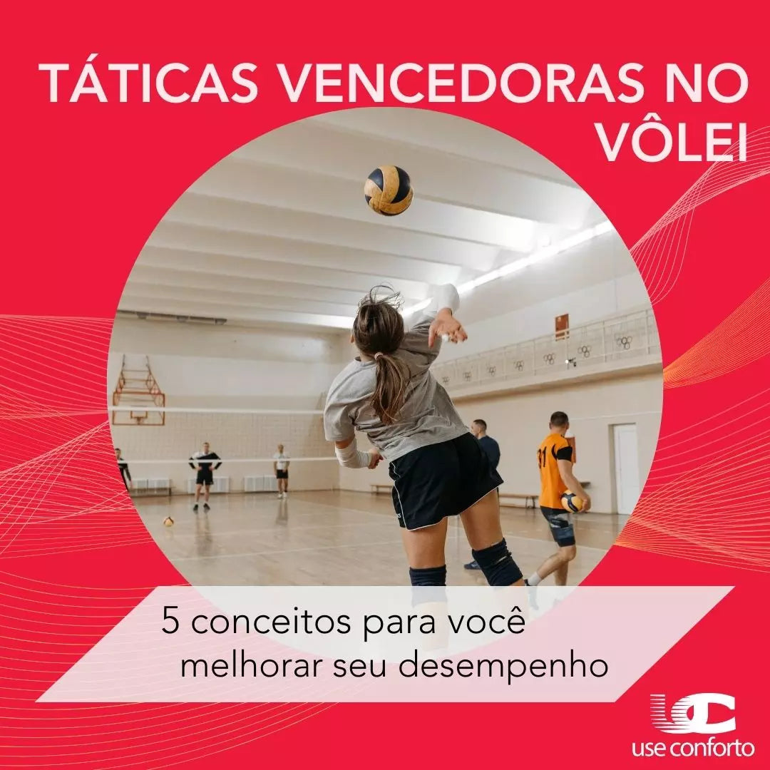 Táticas Vencedoras no Vôlei - Use Conforto