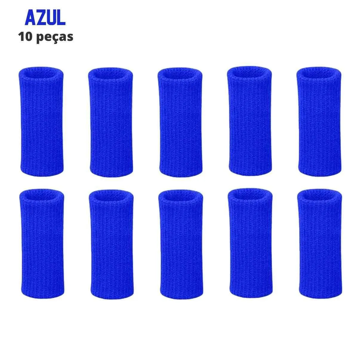 Kit 10 Peças Protetor de Dedo para Vôlei - Basquete - Use Conforto