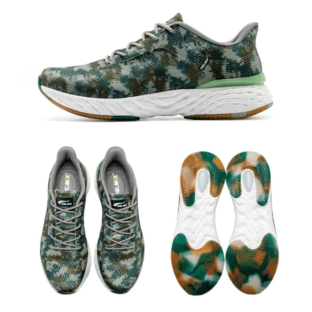 Tênis de Corrida Masculino Camuflado - USE5141 - Use Conforto
