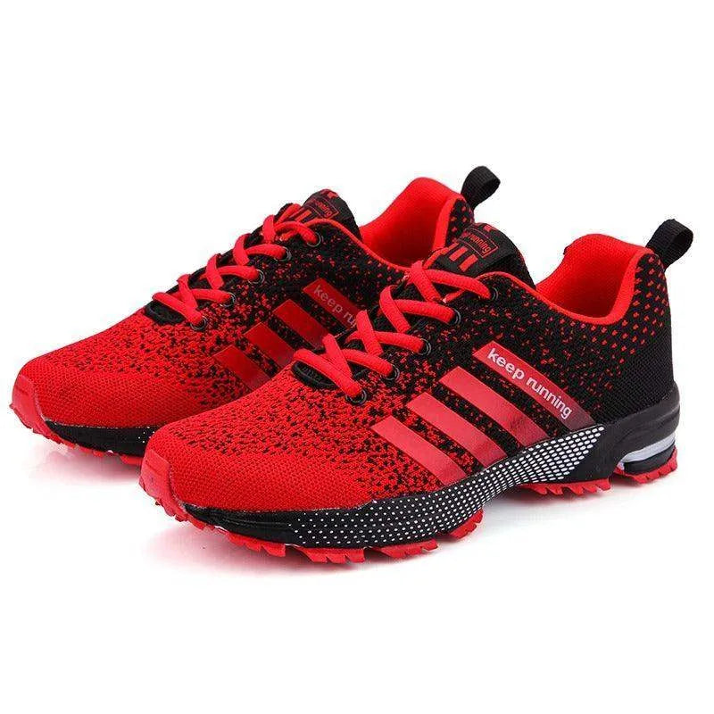 Tênis de Corrida Masculino Vermelho - USE9378 - Use Conforto