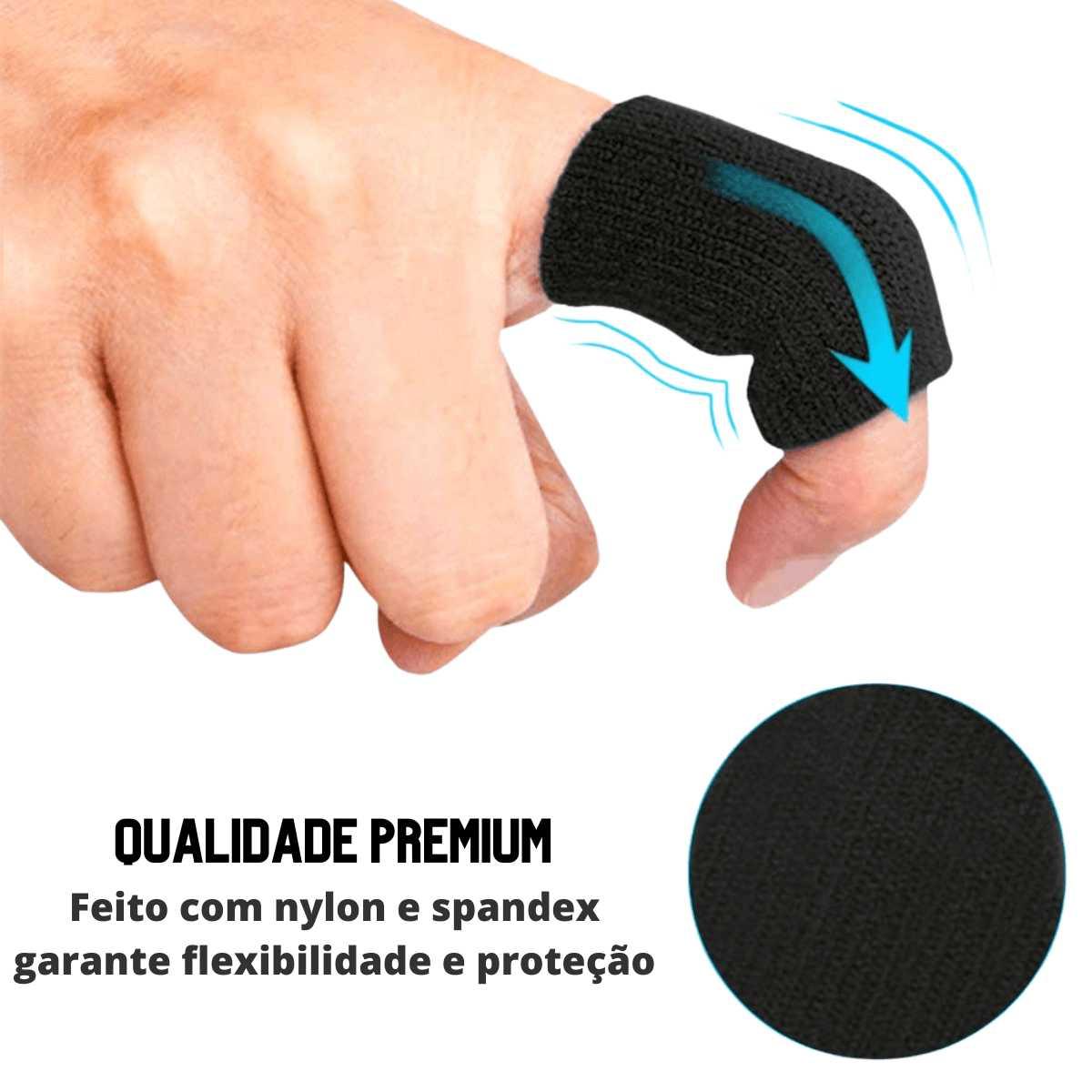 Kit 10 Peças Protetor de Dedo para Vôlei - Basquete - Use Conforto