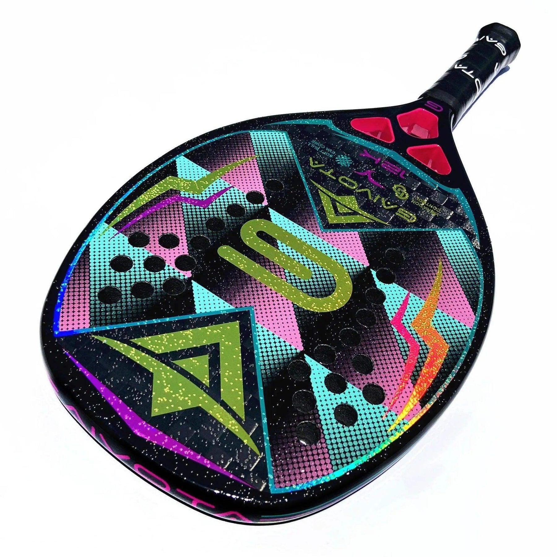 Raquete Beach Tennis - Gaivota Fibra de Carbono 12k - Use Conforto