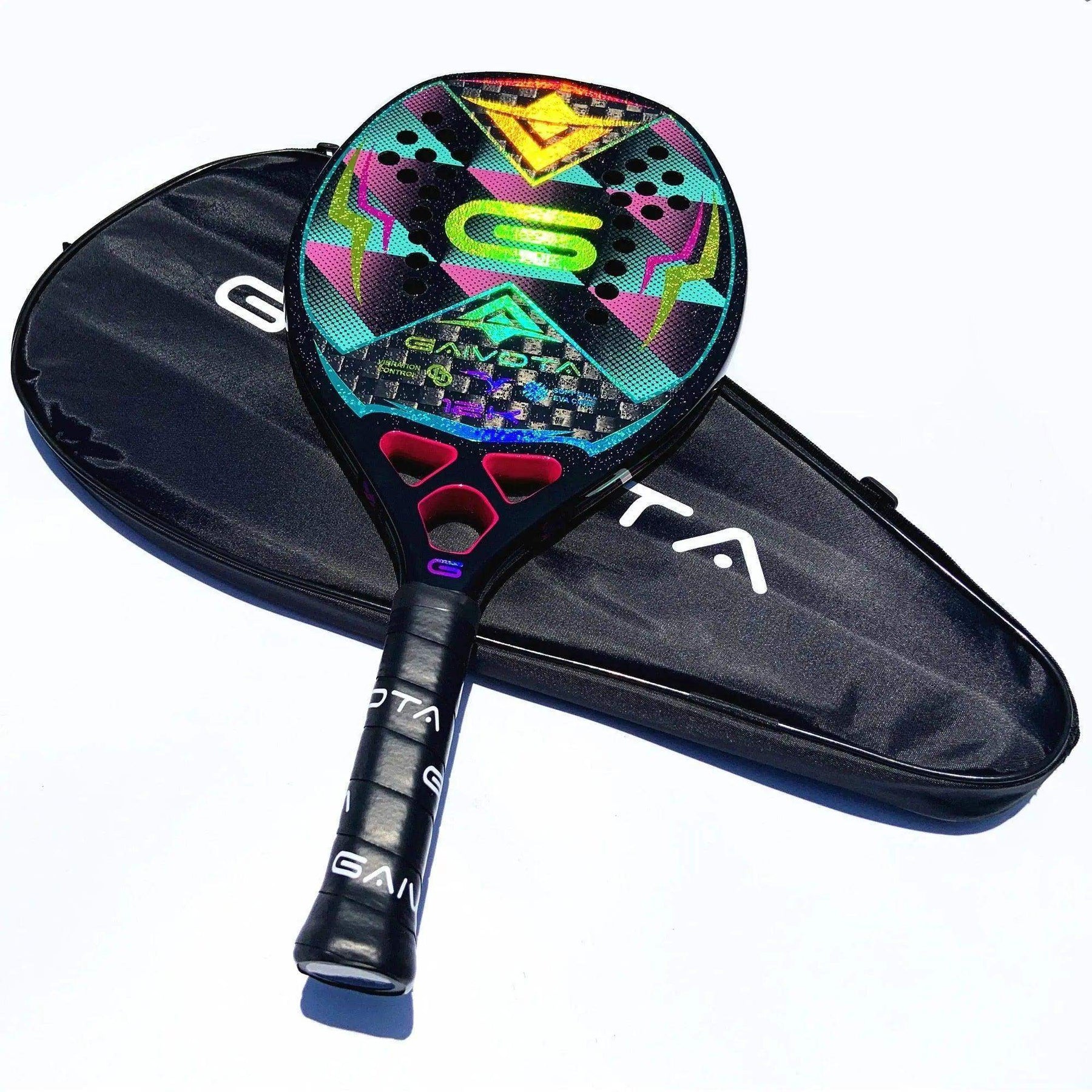 Raquete Beach Tennis - Gaivota Fibra de Carbono 12k - Use Conforto