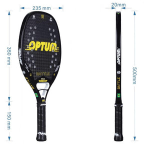 Raquete Beach Tennis Pro Carbono 12k - Optum - Use Conforto