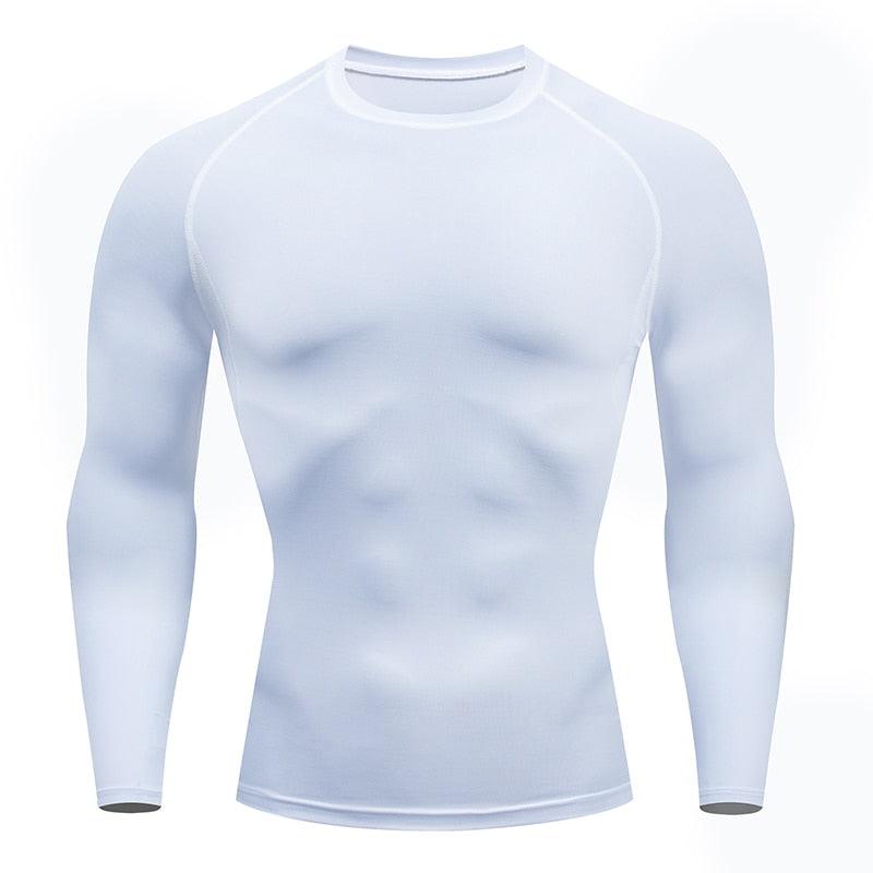 Camiseta Masculina de Compressão Manga Longa - Use Conforto