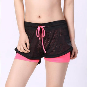 Short Duplo Esporte Feminino - Use Conforto