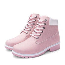 Bota Feminina de Inverno Cano Curto Rosa - Corradini - Use Conforto