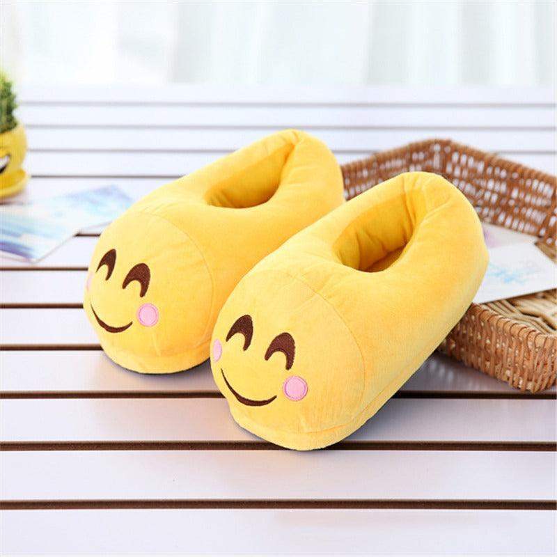 Pantufa Emoji - Envergonhado - Use Conforto