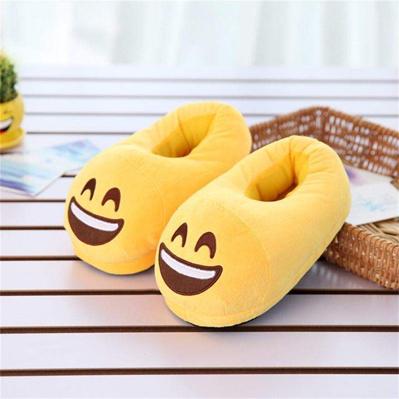 Pantufa Emoji - Feliz - Use Conforto