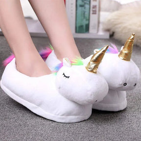 Pantufa Feminina Unicórnio - Use Conforto